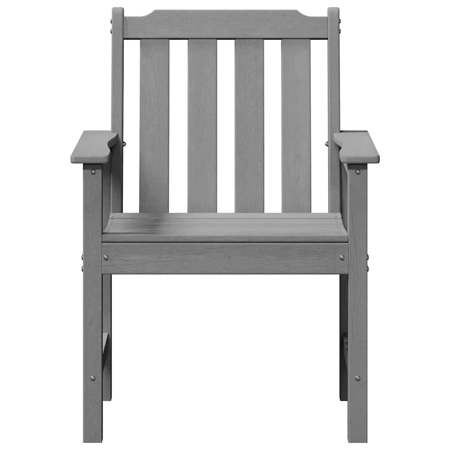 Chaise de jardin 6 pcs Gris clair 65,5 x 59 x 88 cm - 5