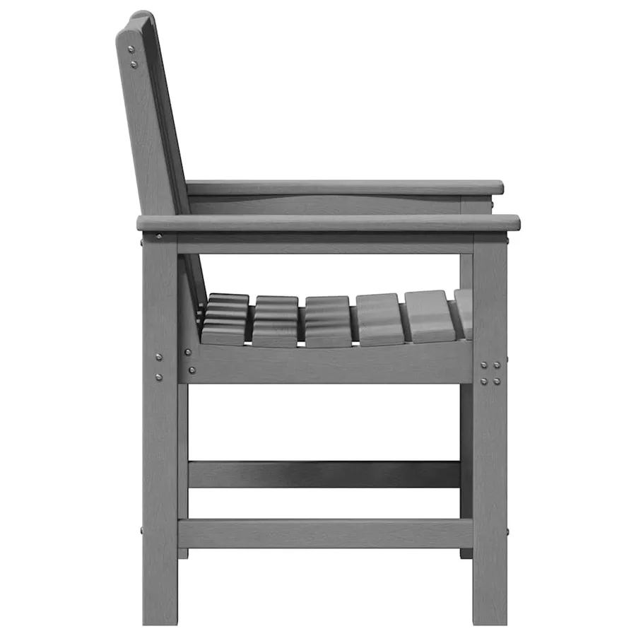 Chaise de jardin 6 pcs Gris clair 65,5 x 59 x 88 cm - 6