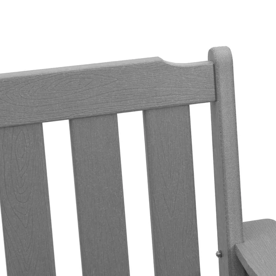 Chaise de jardin 6 pcs Gris clair 65,5 x 59 x 88 cm - 9