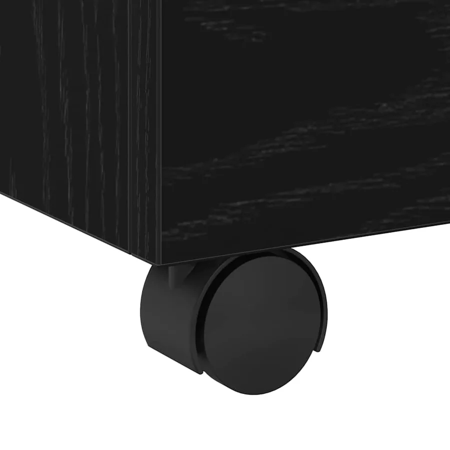 Cabinet de Dossier Chêne noir 45 x 38 x 54 cm Bois d'ingénierie - 10