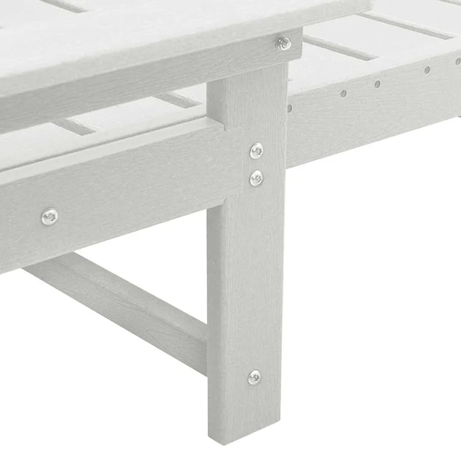 Transat 3 pcs Blanc Polyéthylène - 7