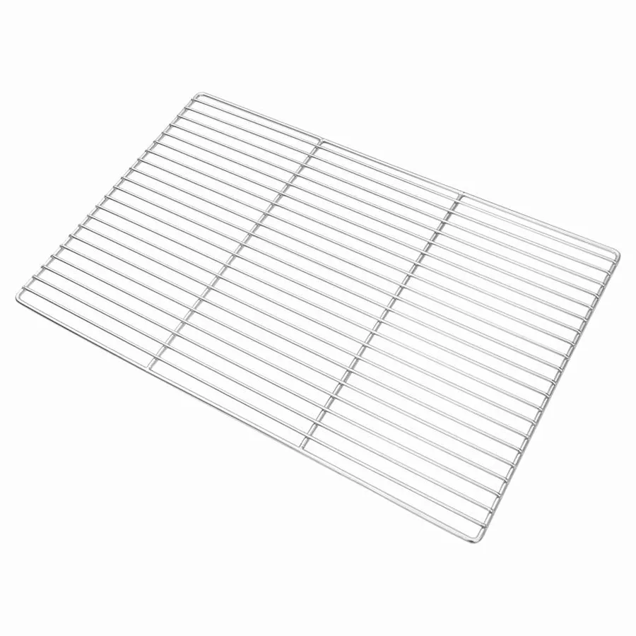 Grille de barbecue Argenté 60 x 40 cm Acier inoxydable - 2