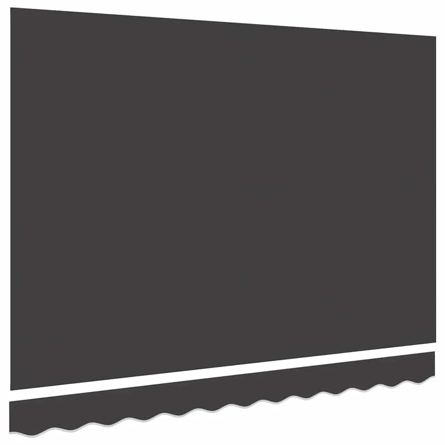 Toile de rechange pour auvent Anthracite 2,5 x 2 m Polyester - 4