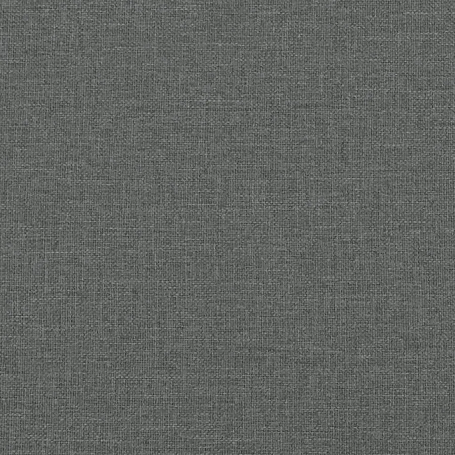 Repose-pied gris foncé 77x55x31 cm tissu - 7