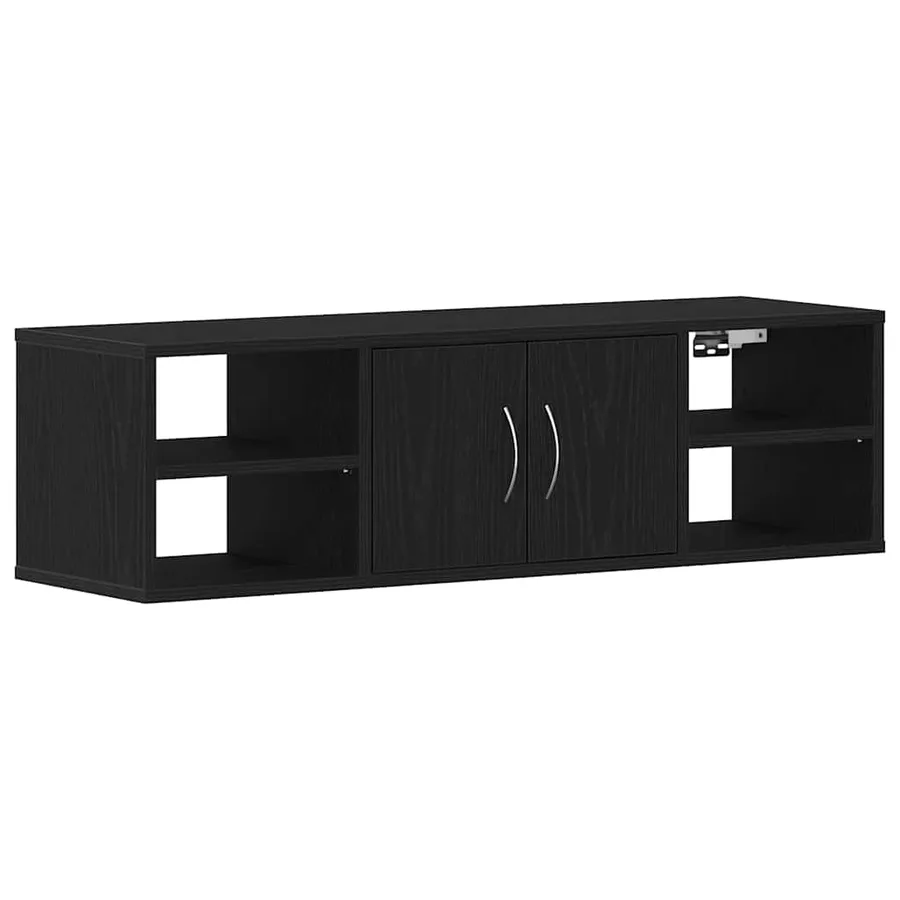 Étagère Murale Chêne noir 102 x 30 x 29 cm Bois d'ingénierie - 2