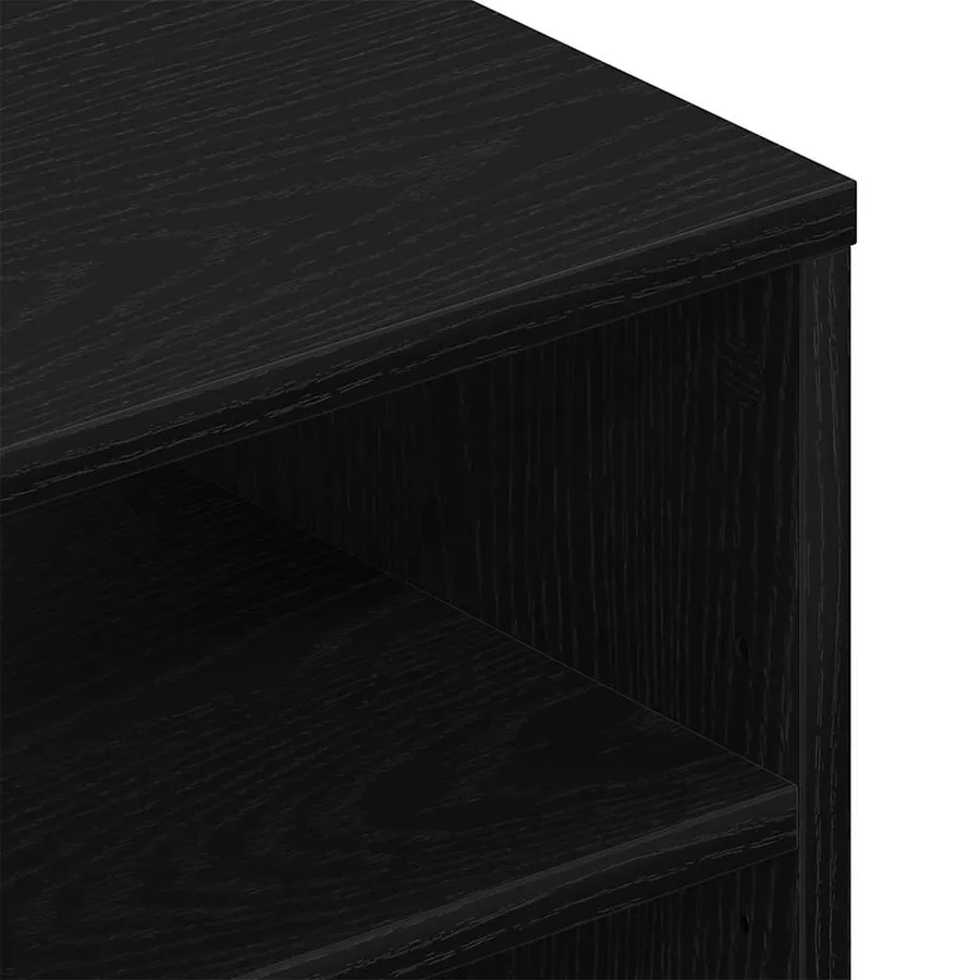 Étagère Murale Chêne noir 102 x 30 x 29 cm Bois d'ingénierie - 9