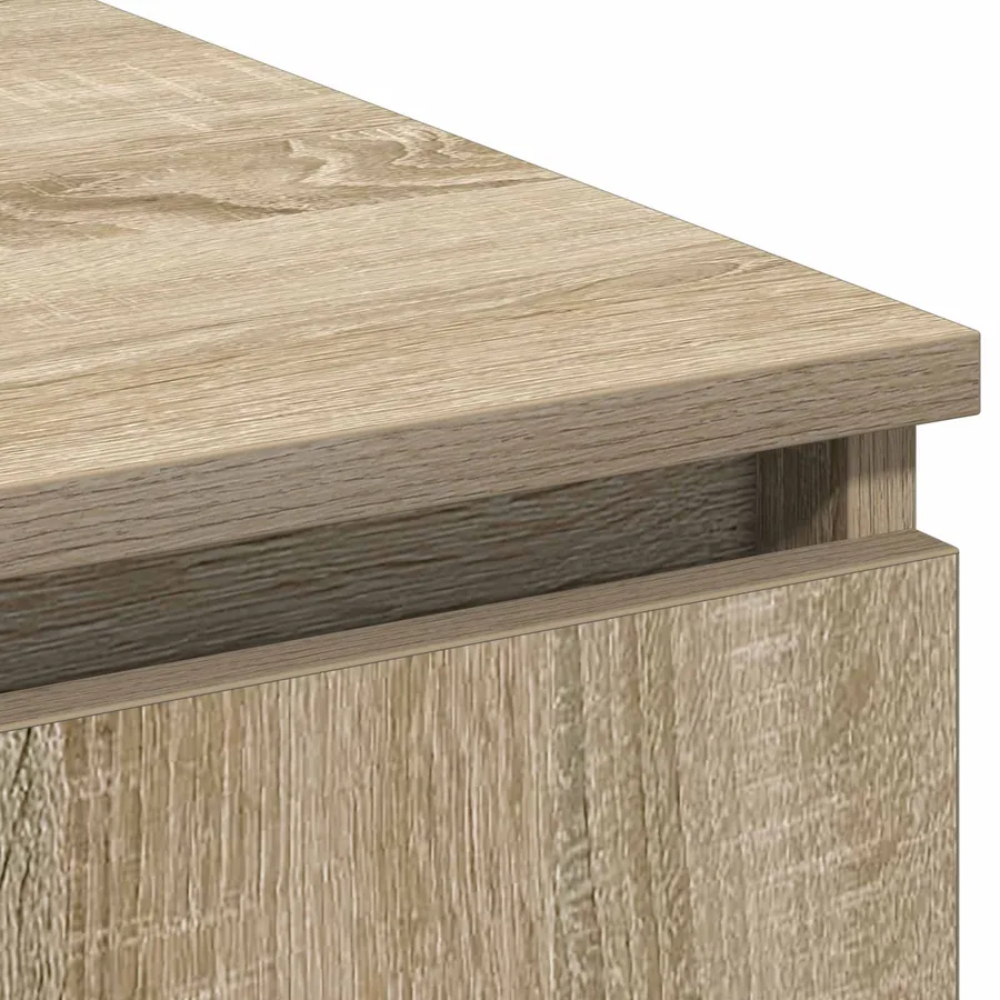 Meuble TV Chêne Sonoma 180 x 38 x 49 cm Bois d'ingénierie - 10