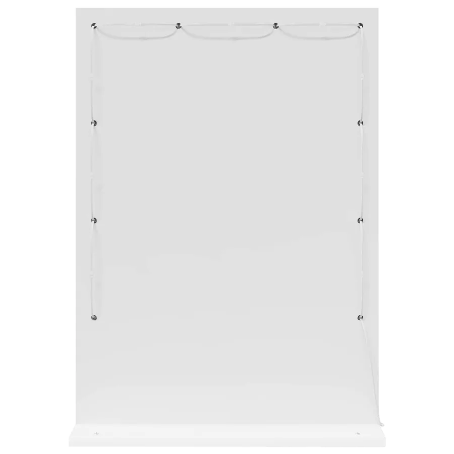 Miroir de vanité Blanc 70 x 50 x 18 cm Verre et bois composite - 6