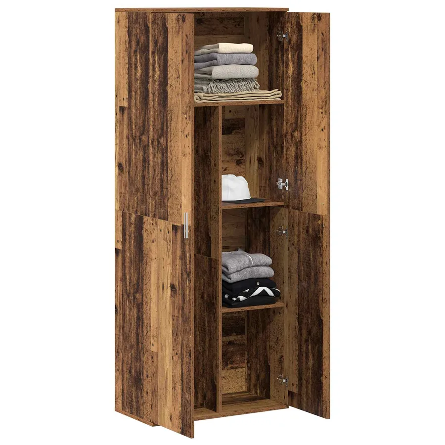 Haut Armoire Bois ancien 70 x 33,5 x 180 cm Bois d'ingénierie - 3