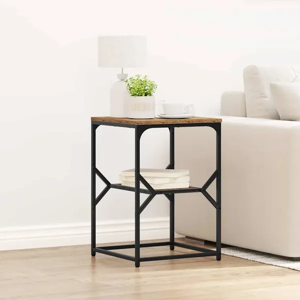 Table d'appoint Bois Ancien 41 x 40 x 60 cm