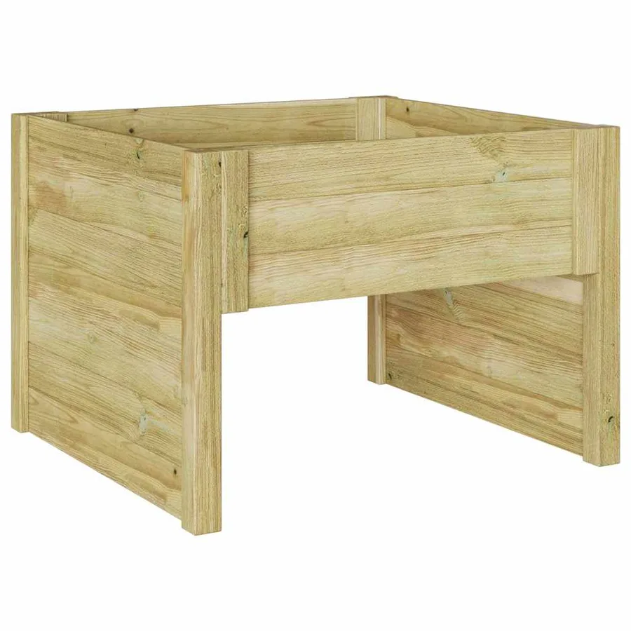 Garage pour tondeuse à gazon Marron 79 x 73 x 56 cm - 2