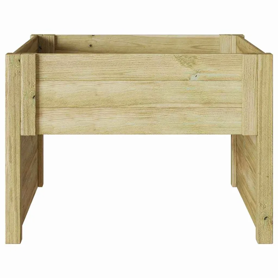 Garage pour tondeuse à gazon Marron 79 x 73 x 56 cm - 5
