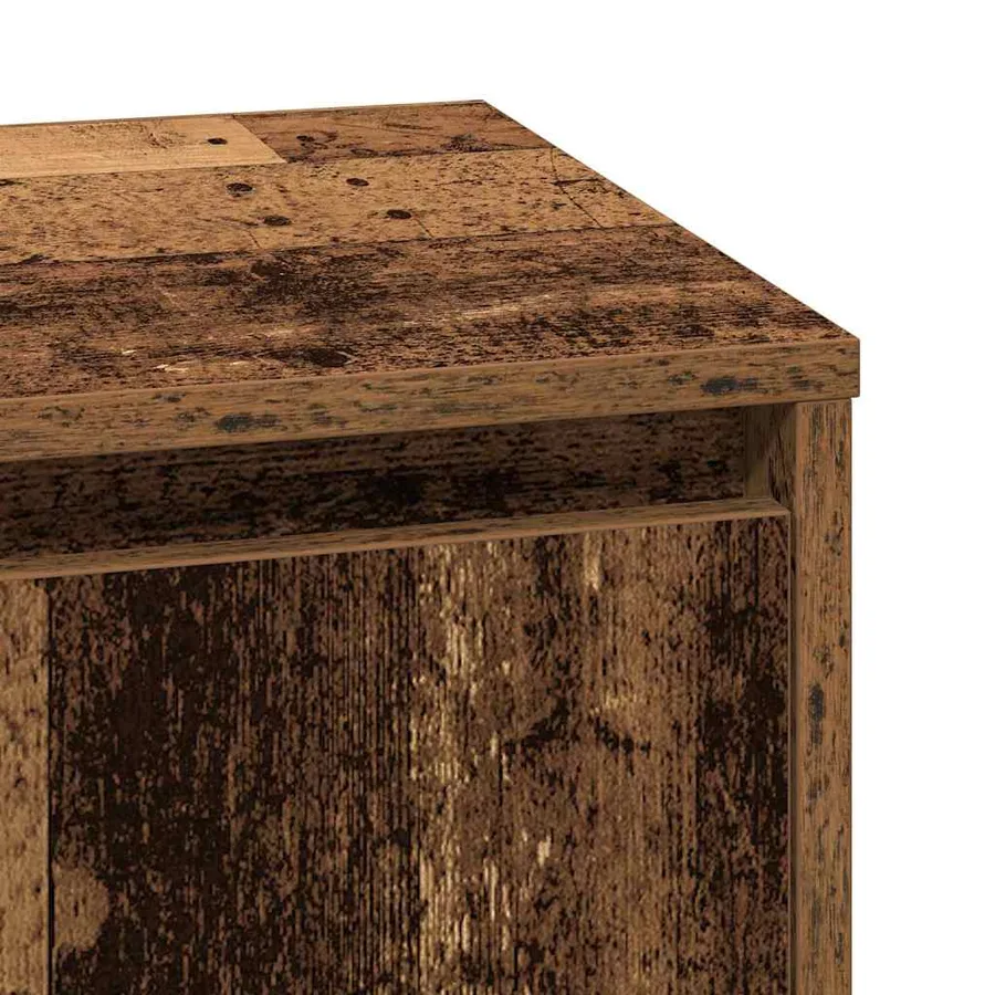 Cabinet de chevet 2 pcs Bois ancien 39 x 34,5 x 50 cm - 11
