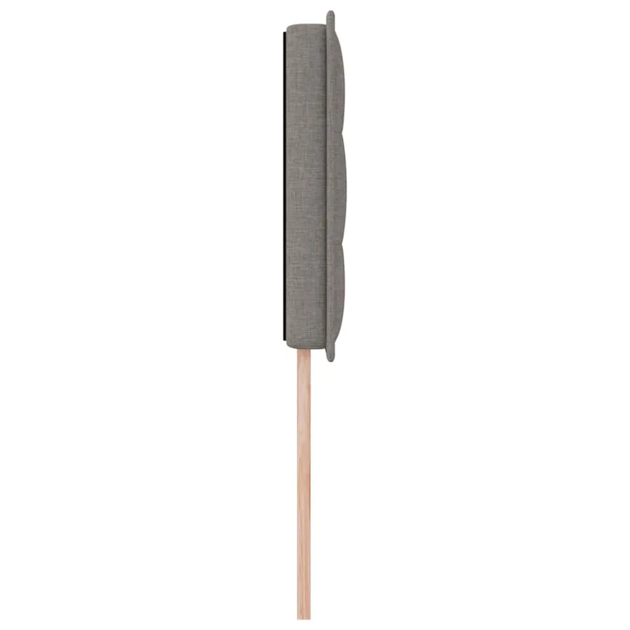 Tête de lit LED avec bandes LED Taupe 90 cm tissu - 6