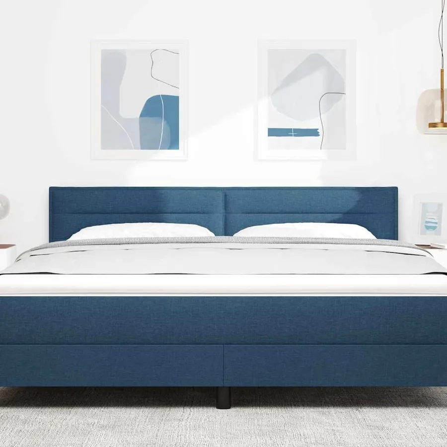 Tête de lit Bleu 180 cm tissu - 3