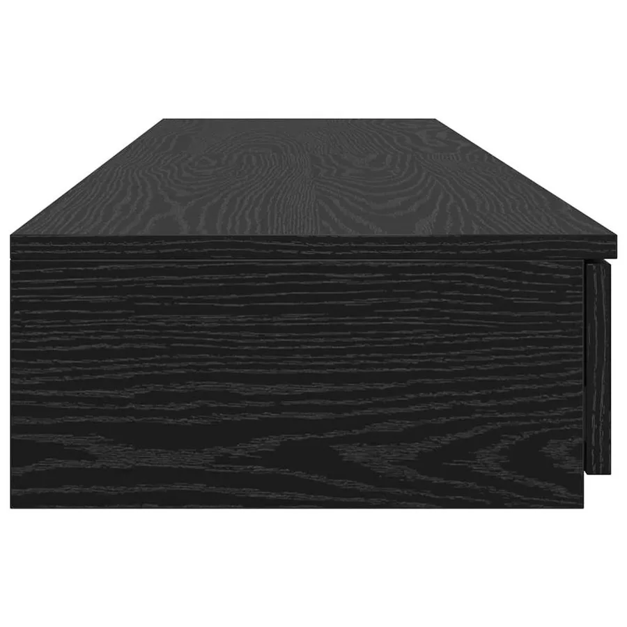 Tiroirs de lit avec tiroir Chêne noir 150 x 36,5 x 16,5 cm - 7
