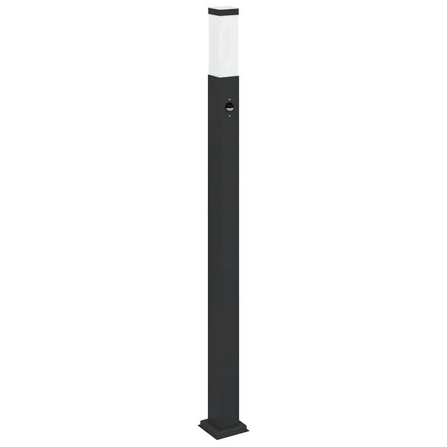 Borne lumineuse avec détecteur 110 cm Noir IP44 - 2