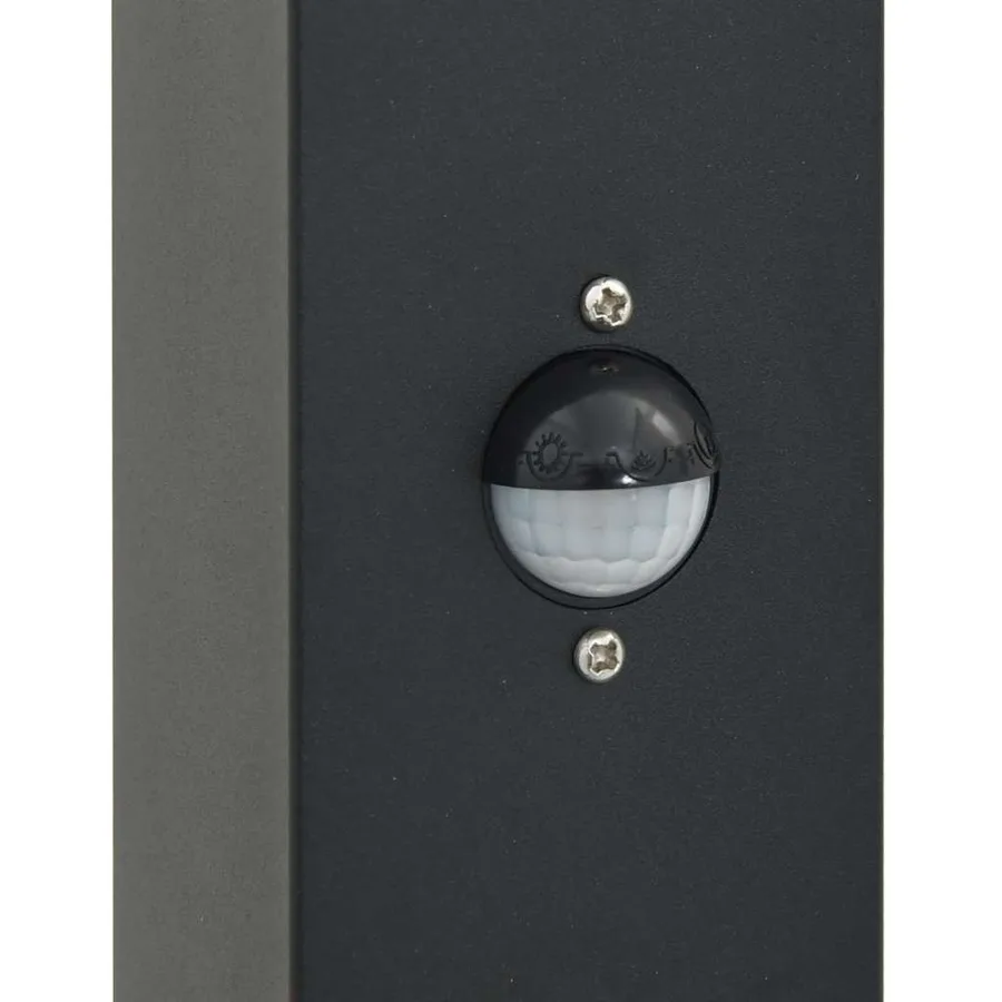 Borne lumineuse avec détecteur 110 cm Noir IP44 - 8