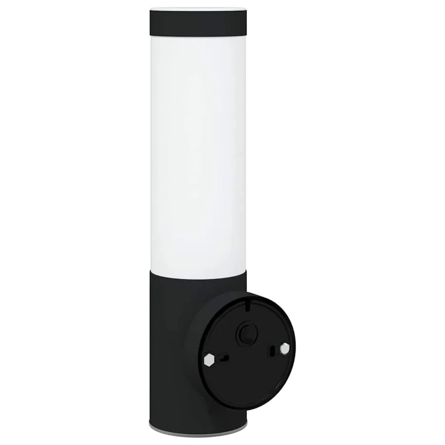Applique Murale Extérieure Noir 12 x 8,5 x 29 cm - 6