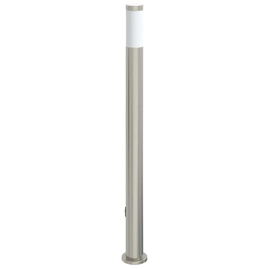 Borne lumineuse avec sortie 110 cm en acier inoxydable IP44 - 5