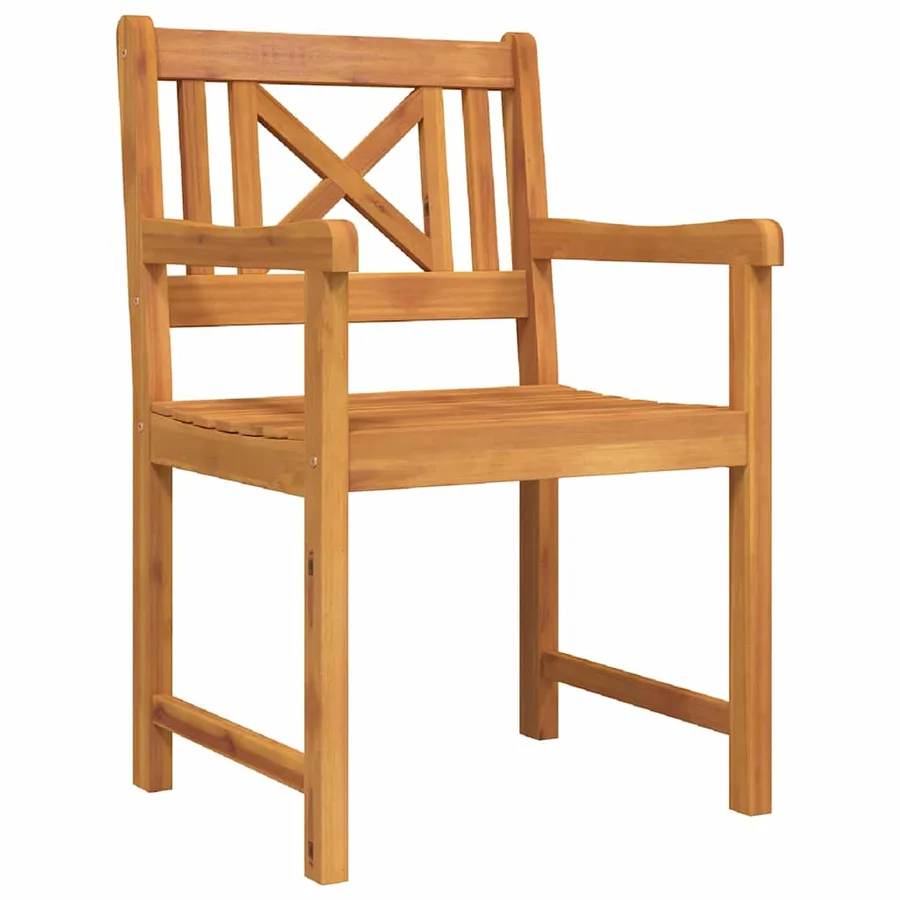 Ensemble de salle à manger pour jardin 7 pcs Marron - 6