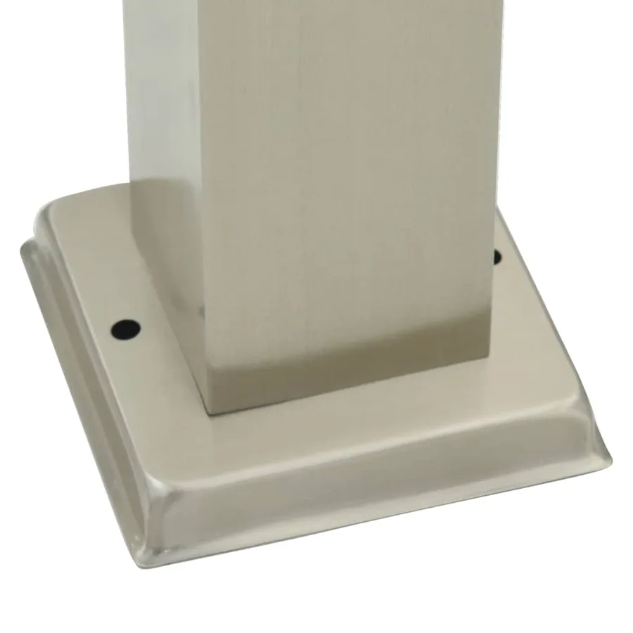 Borne lumineuse avec détecteur 80 cm en acier inoxydable IP44 - 10