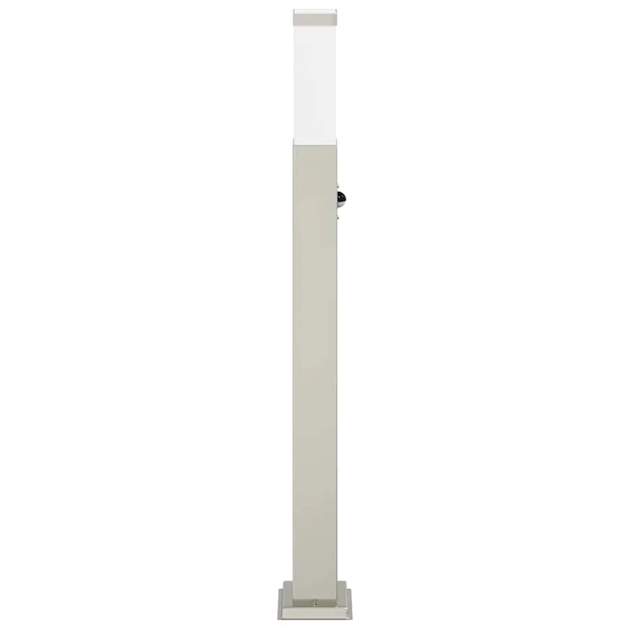 Borne lumineuse avec détecteur 80 cm en acier inoxydable IP44 - 4