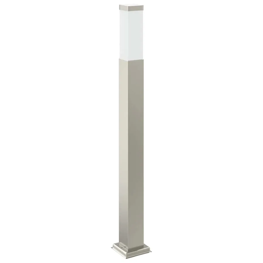 Borne lumineuse avec détecteur 80 cm en acier inoxydable IP44 - 5