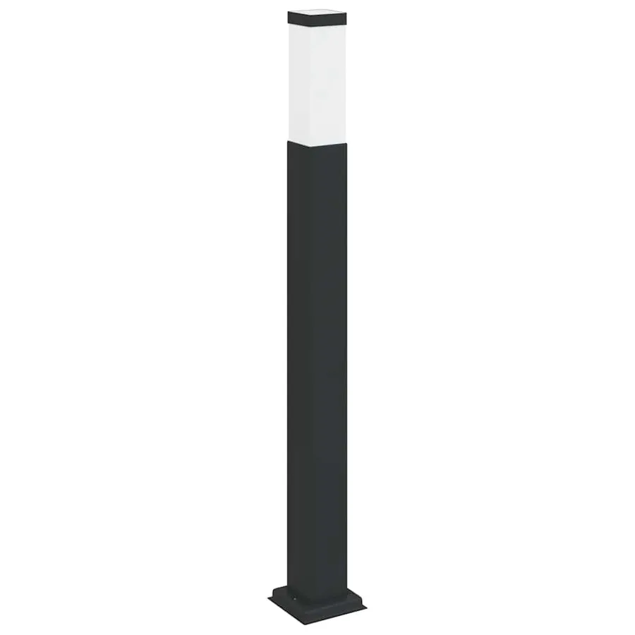Borne lumineuse lot de 3 80 cm noire IP44 - 4