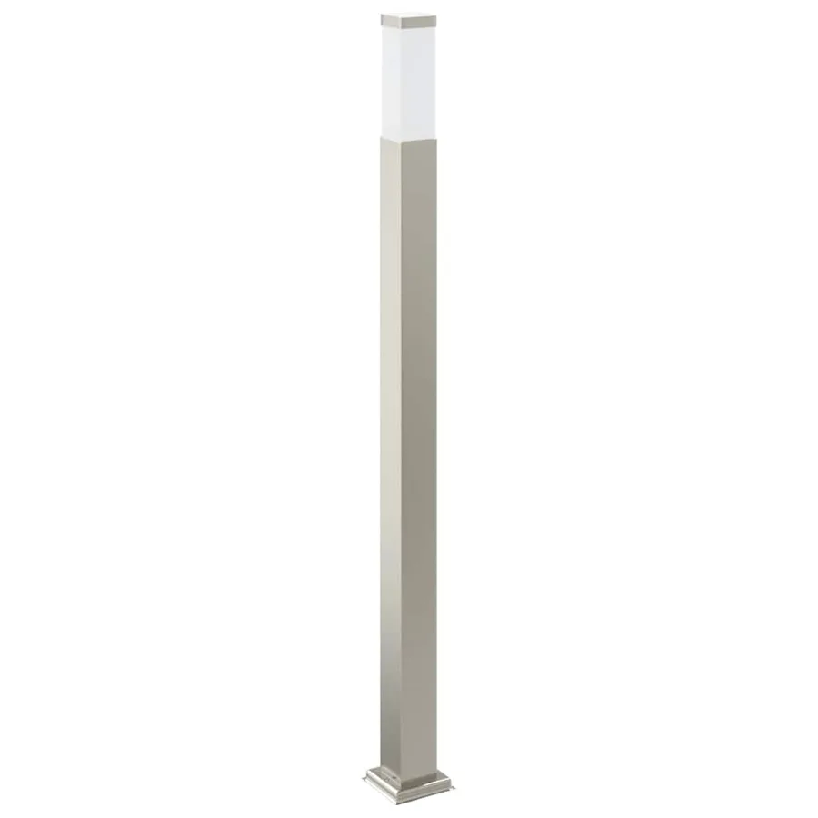 Borne lumineuse avec détecteur 110 cm en acier inoxydable IP44 - 5