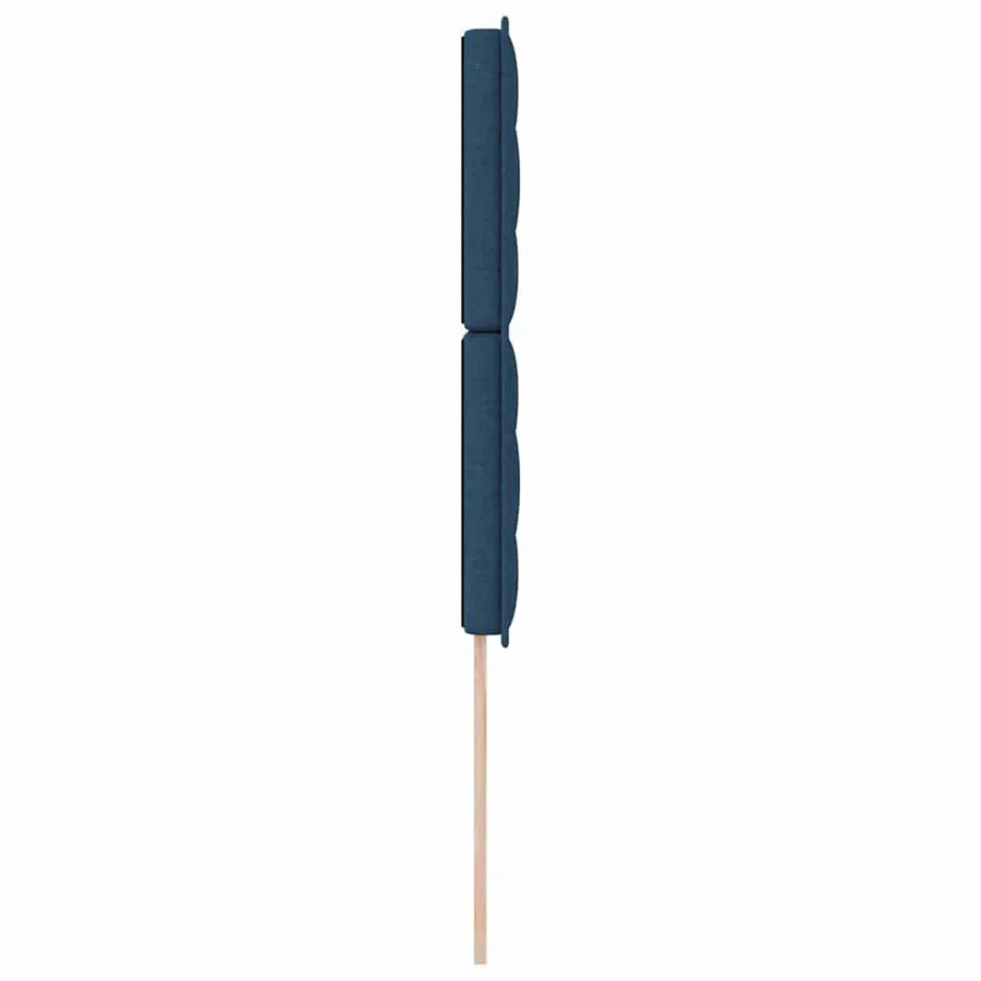 Tête de lit LED avec bandes LED Bleu 100 cm tissu - 6