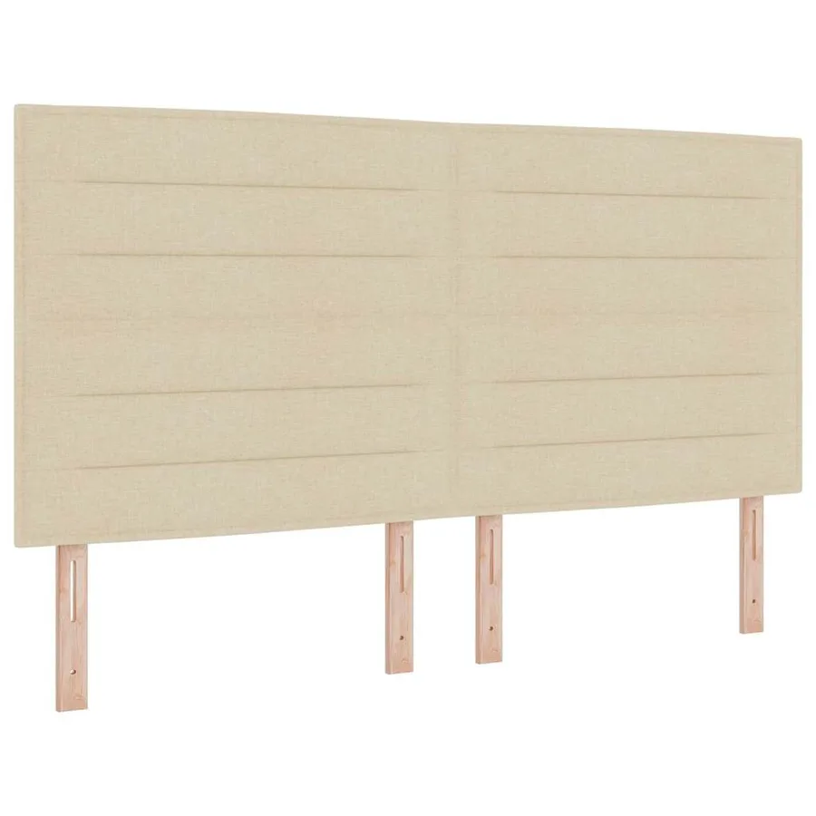 Tête de lit Crème 180 cm tissu - 2