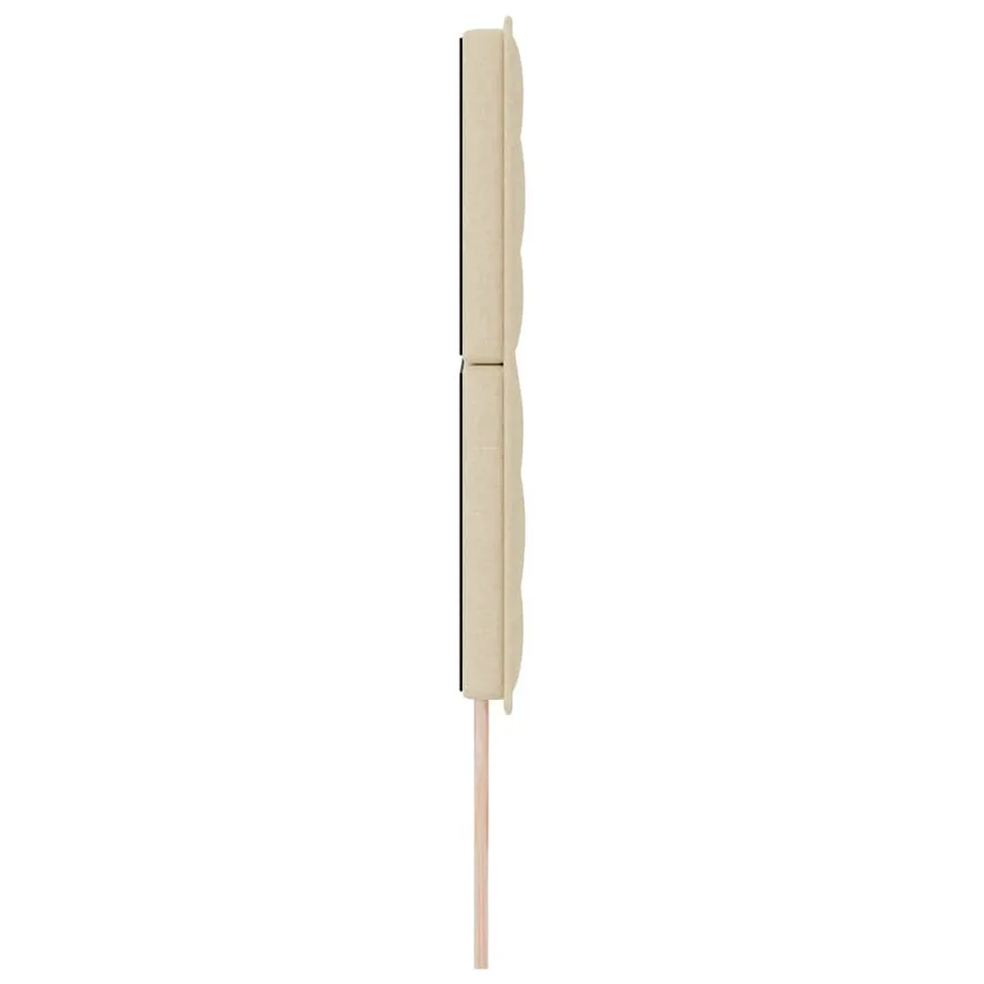 Tête de lit Crème 180 cm tissu - 5