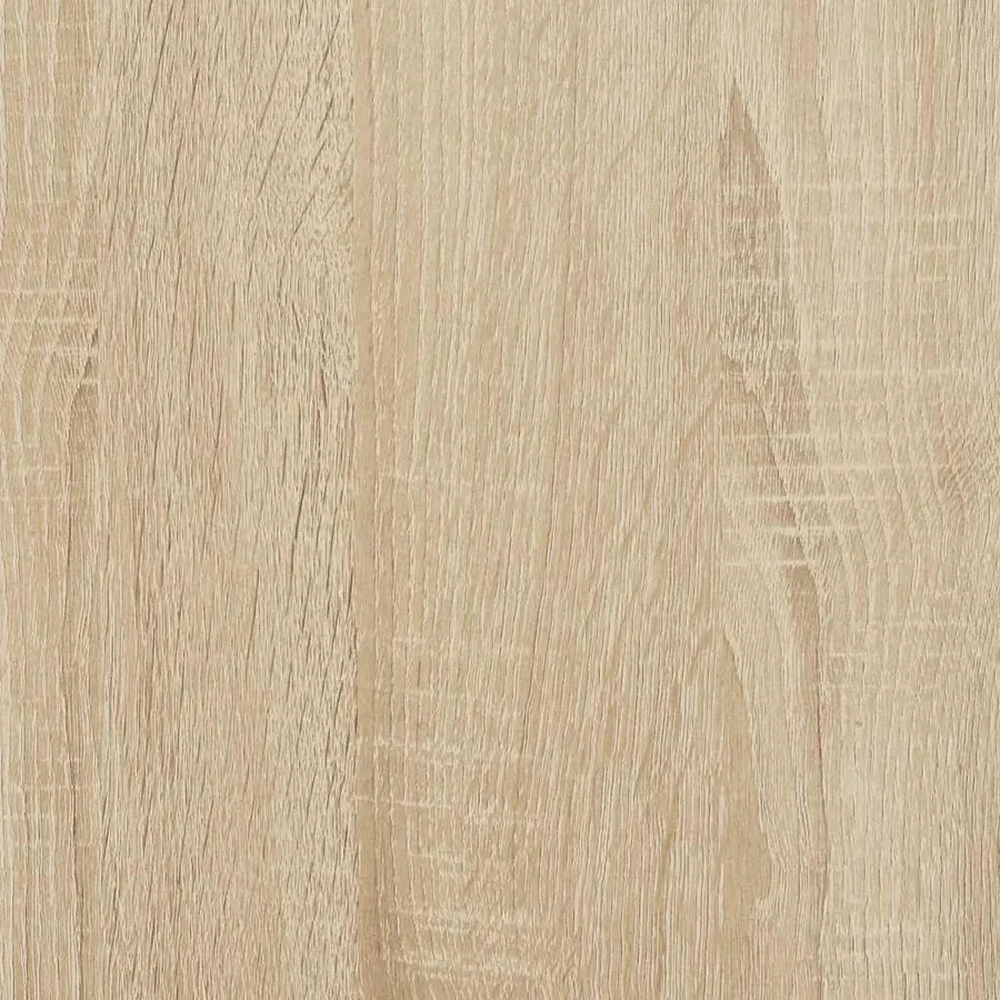 Armoire à disques chêne sonoma 100x38x48 cm bois d'ingénierie - 8