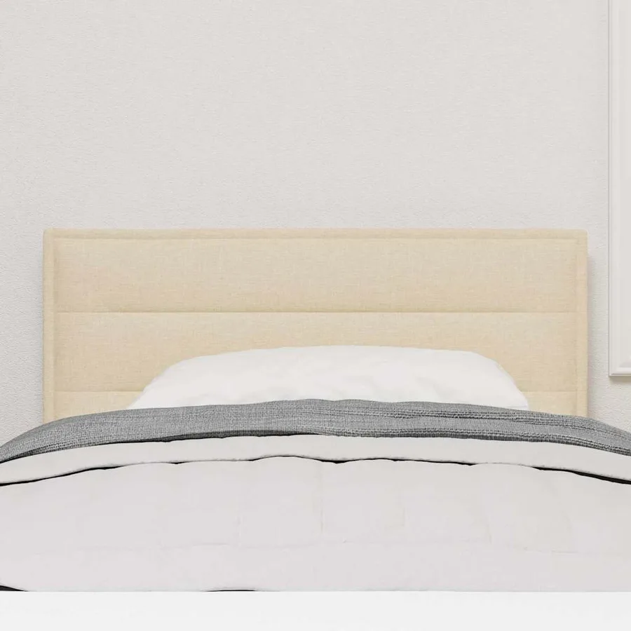 Tête de lit Crème 90 cm tissu - 3