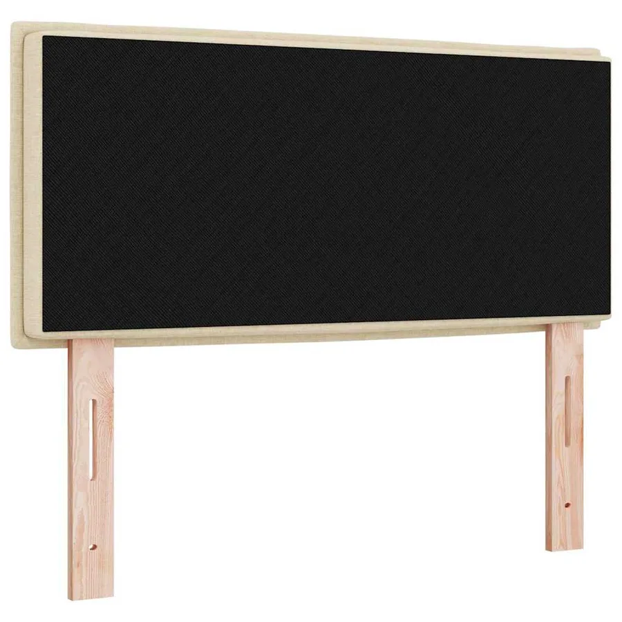 Tête de lit Crème 90 cm tissu - 6