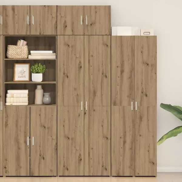 Armoire de rangement 2 pcs Chêne artisanal 70 x 42,5 x 225 cm