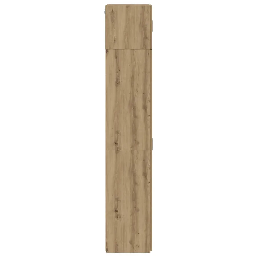 Armoire de rangement 2 pcs Chêne artisanal 70 x 42,5 x 225 cm - 9