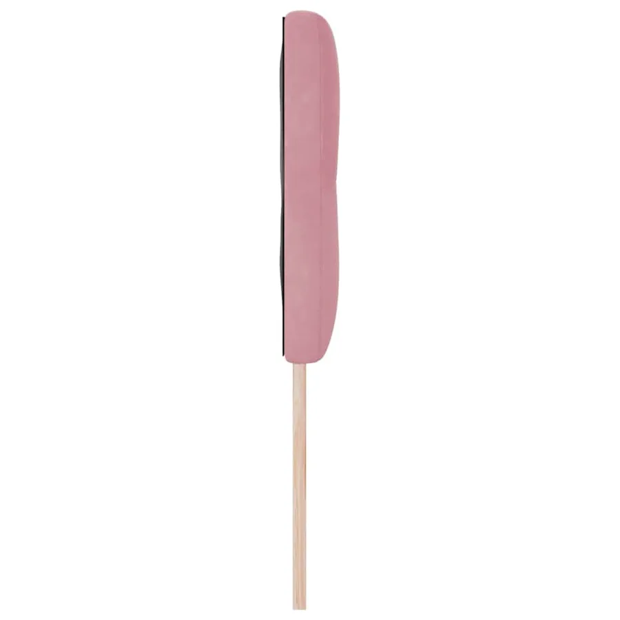 Tête de lit LED avec bandes LED Rose 144 cm Velours - 6