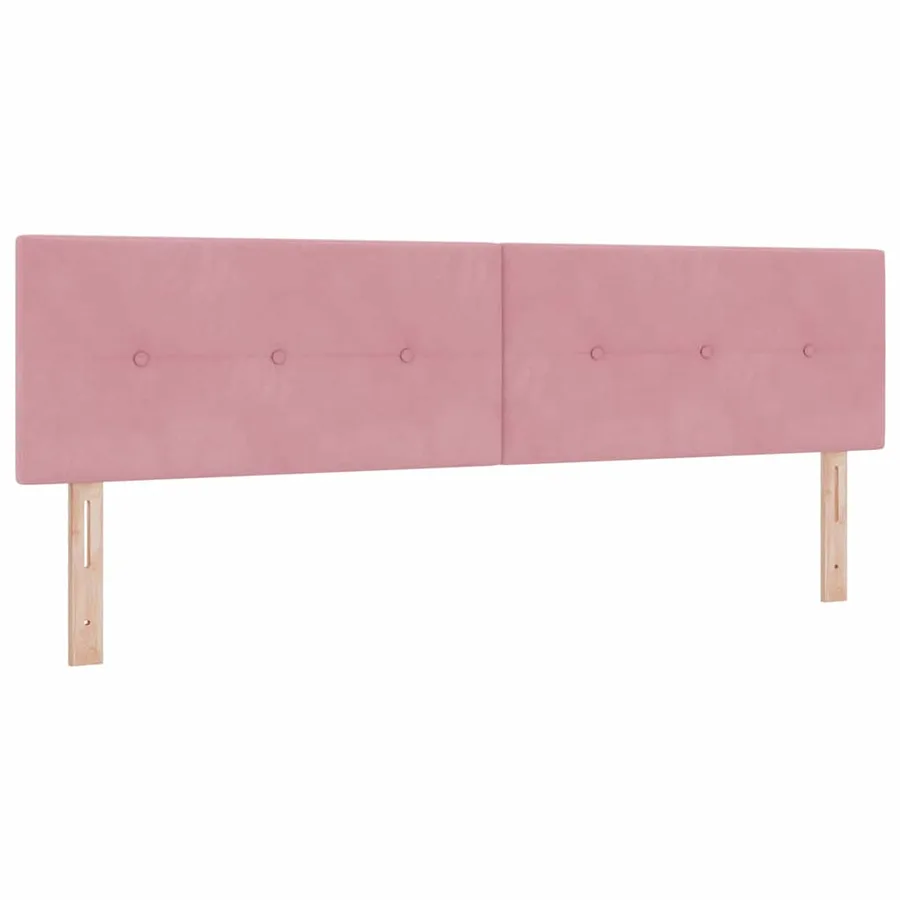Tête de lit Rose 180 cm Velours - 2