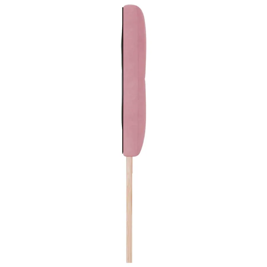 Tête de lit LED avec bandes LED Rose 180 cm Velours - 6
