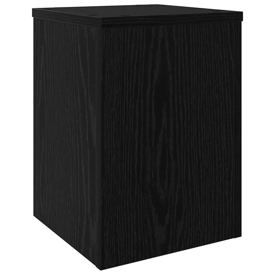 Support de Plante 2 pcs Chêne noir 25 x 25 x 35 cm - 5