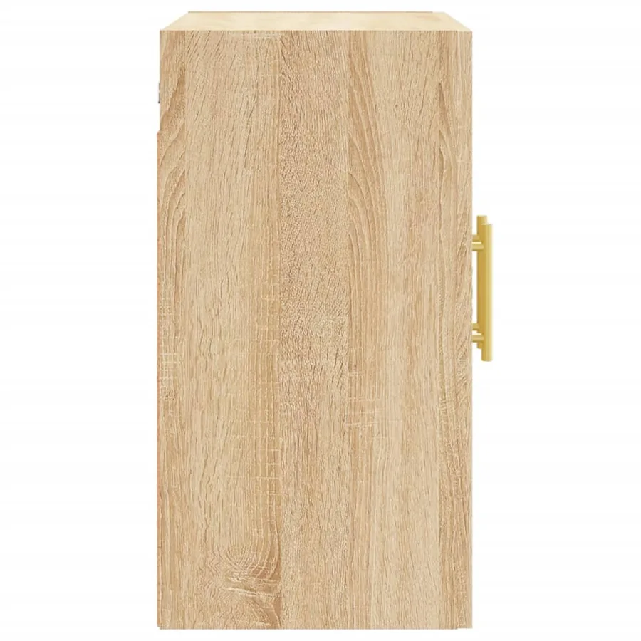 Armoire murale chêne sonoma 60x31x60 cm bois d'ingénierie - 7
