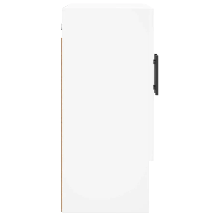 Armoire murale blanc 60x31x70 cm bois d'ingénierie - 7