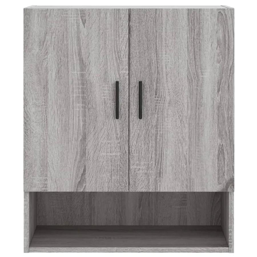 Armoire murale sonoma gris 60x31x70 cm bois d'ingénierie - 5