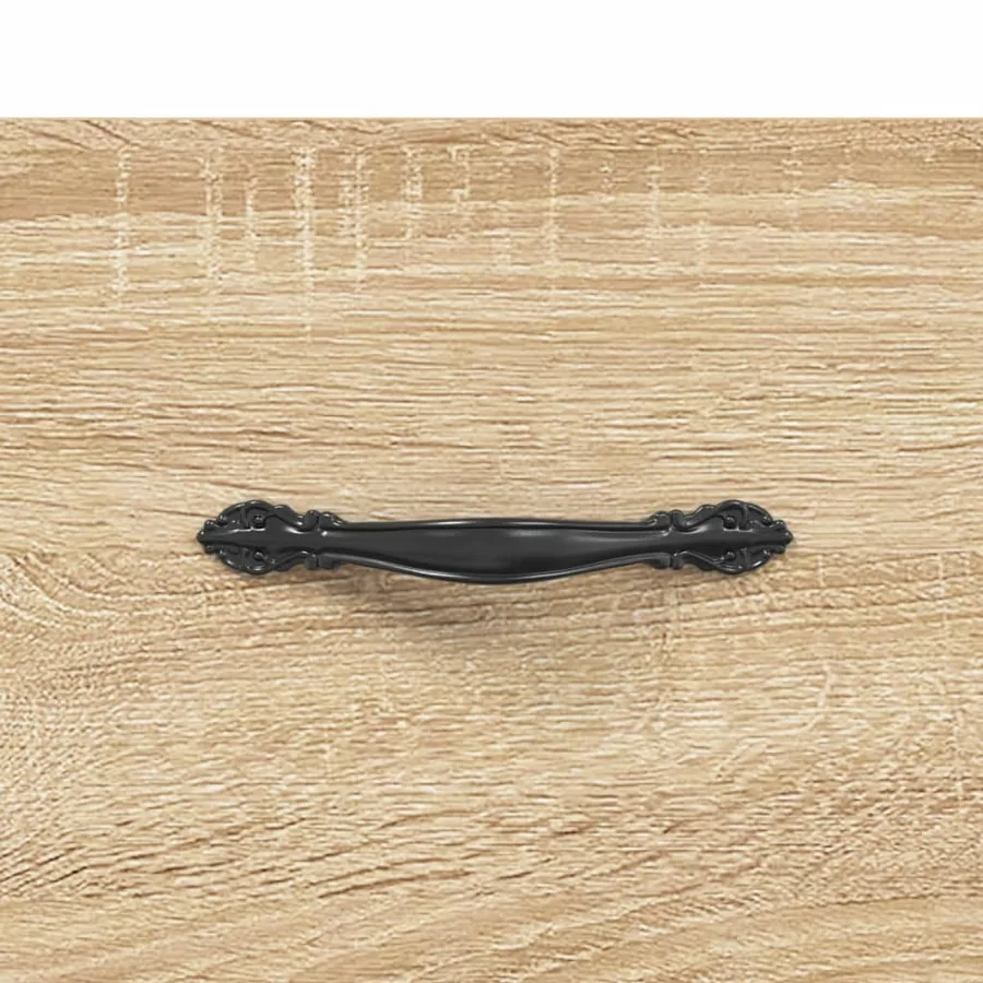 Meuble TV chêne sonoma 150x36x30 cm bois d'ingénierie - 9