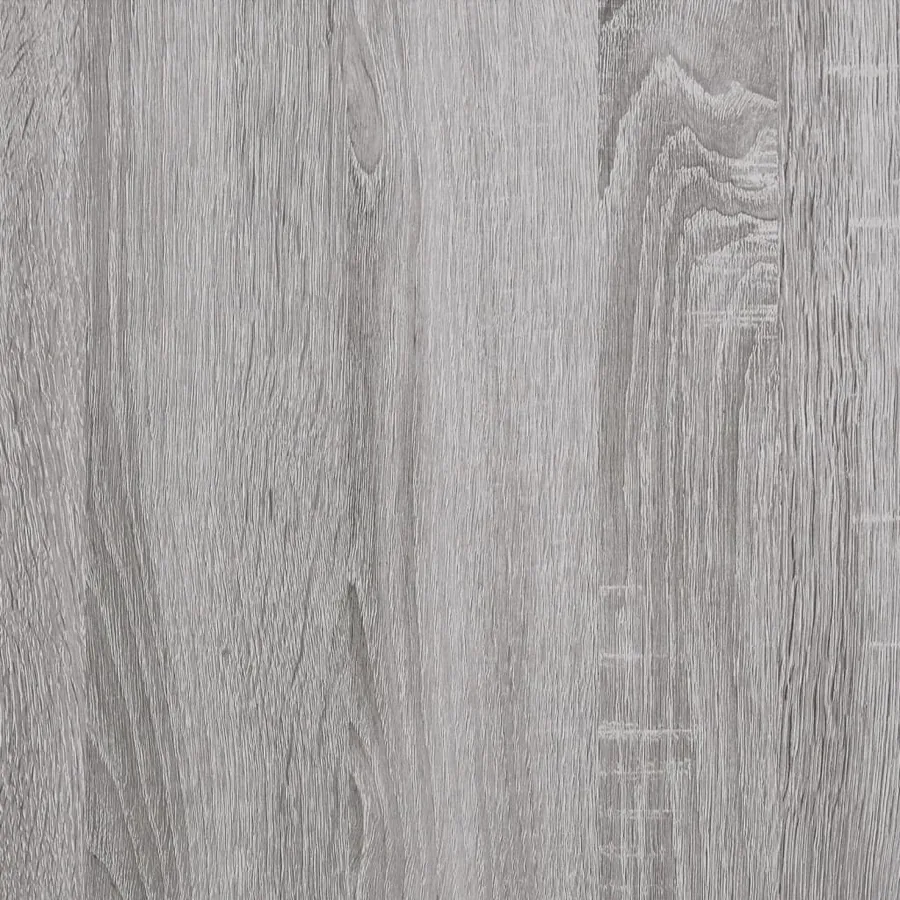Buffet Sonoma gris 34,5x34x90 cm Bois d'ingénierie - 11
