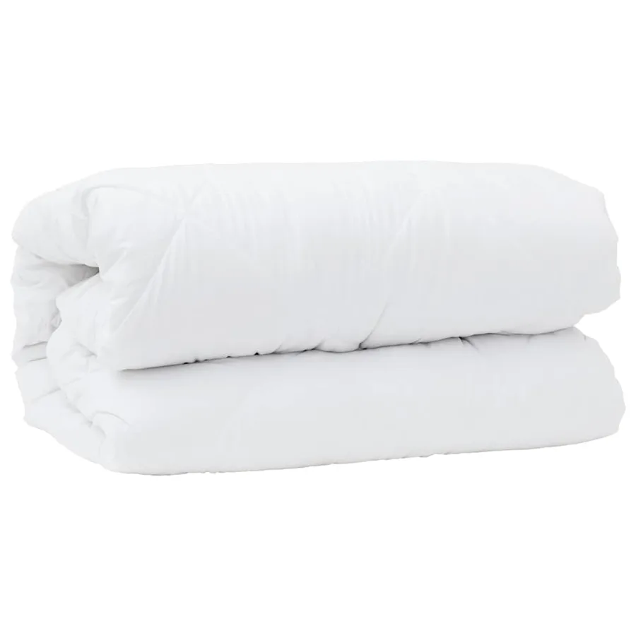 Duvet 2-en-1 Blanc 220 x 200 x 10 cm Polyester - 4
