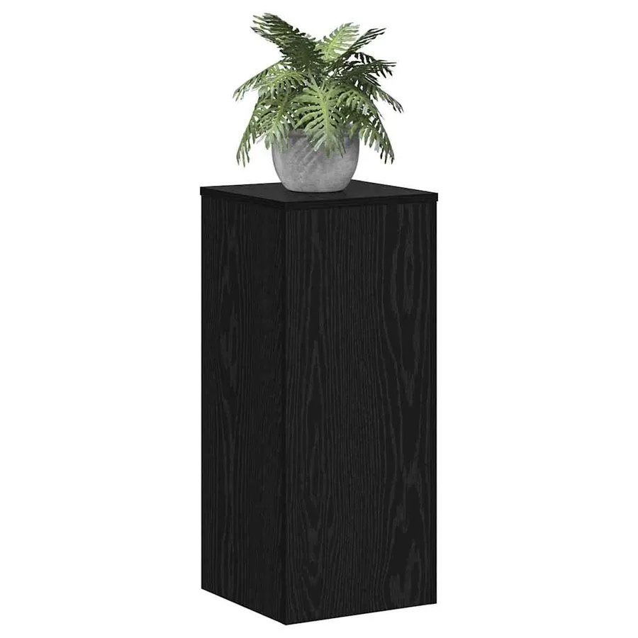 Support de Plante 2 pcs Chêne noir 30 x 30 x 70 cm - 3
