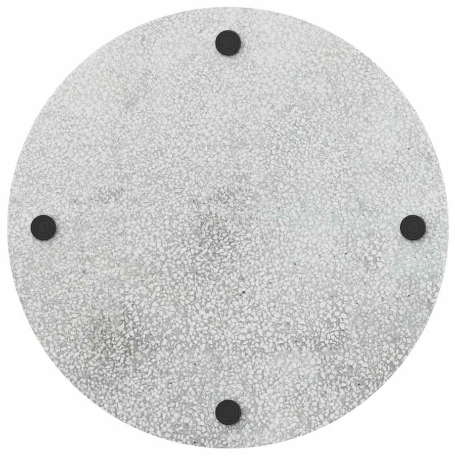 Pied de parasol 20,9kg Gris clair Béton Rond - 11